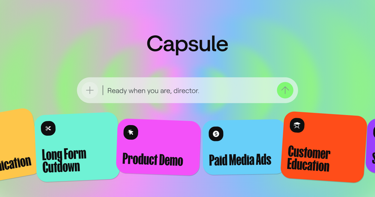 Screenshot of capsule.video